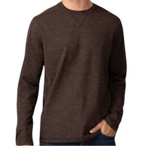 557 NWT Men's Free Country FreeCycle Sueded Spacedye Long Sleeve Crew